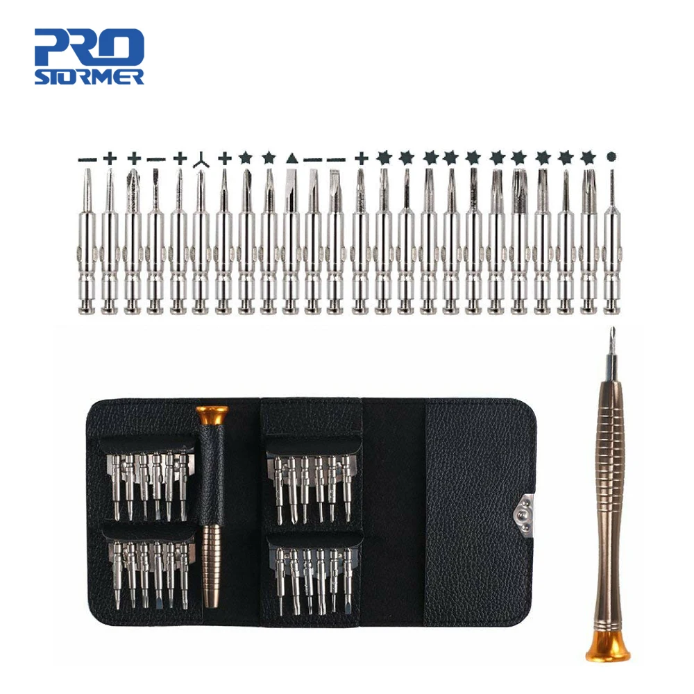 

Prostormer 1Set 25 in 1 Torx Screwdriver Repair Hand Tools Kits Set For iPhone Cellphone Tablet PC Hot Worldwide Tools TA0006