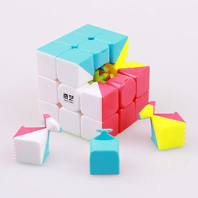 3x3x3 QIYI Stickerless Puzzle font b Magic b font Speed font b Cubes b font ABS