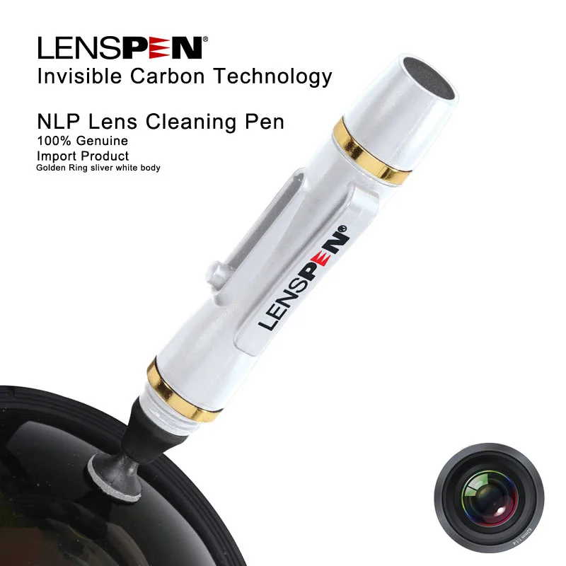 Оригинальная ручка для чистки объектива Lenspen, NLP-1, невидимый угольный очиститель пыли для Canon, Nikon, sony, DSLR, SLR, объектив камеры