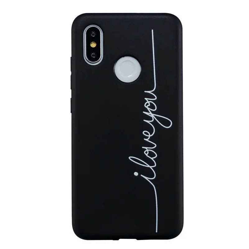 Силиконовый мягкий ТПУ чехол для Xio mi Red mi 6A 6 Pro 4A 4X Note 6 5 4 3 Pro 5A Prime Cover Xio mi 8 SE A1 A2 6X 5X 5S Plus - Цвет: H