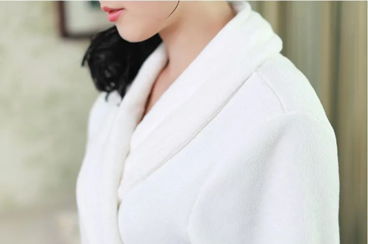 Women\'s Knee-Length Polyester Sleep Lounge Robes RBS-D RB20 5