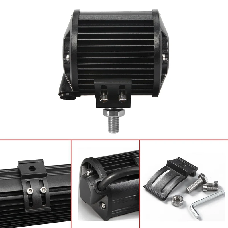 4-Inch-30W-5D-LED-Work-Light-Off-Road-4x4-4WD-ATV-SUV-UTV-Truck-Trailer