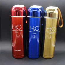 500 ML edelstahl thermocup Isolierflasche Thermos Tee Kaffeetasse insulated Home Reise thermosflasche Drink