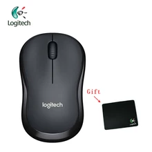 Logitech M220 Беспроводной игровой Мышь с Батарея Оптический Эргономичный PC Мышь для Mac OS/окна Поддержка офисные Тесты+ бесплатный подарок