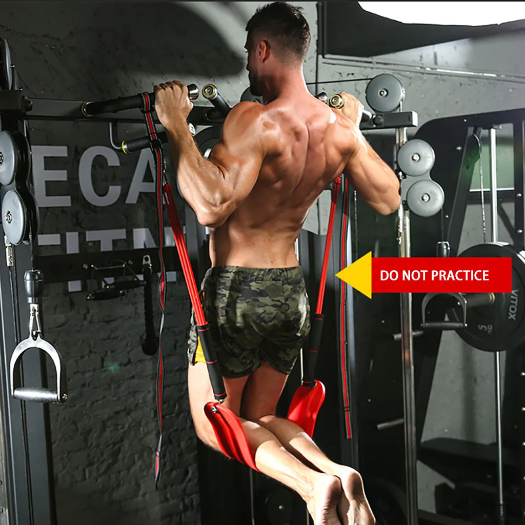 

Resistance Band Pull up Bar Slings Straps Sport Fitness door horizontal bar Hanging Belt Chin Up Bar Arm Muscle Training#4