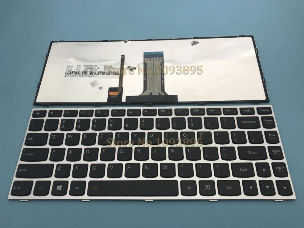 LENOVO G40 US BACKLIT  SILVER
