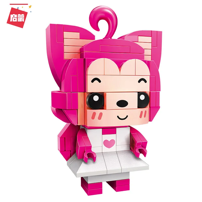 Обучающий строительный блочные идеи Brickheadz персик мультяшная кукла рисунок 131 Обучающие Кирпичи подарок-игрушка для мальчика-без коробки