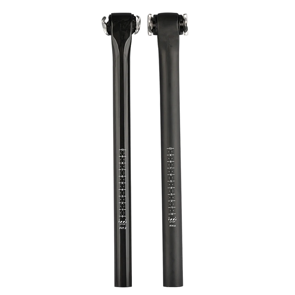 

400mm Full Carbon Seatpost Road/ Mtb Bicycle UD Glossy/Matte Seat Tube 27.2/ 30.8/31.6mm Carbon Seatpost For Cycling Fan