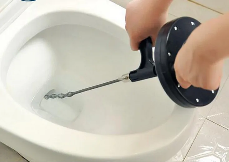 

1PC New 5 meters kitchen toilet sewer blockage hand tool pipe dredger Drains Dredge Pipes Sewer Sink Cleaning Clogs OK 0334