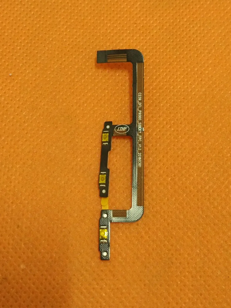 

Original Power On Off Button Volume Key Flex Cable FPC For Elephone P9000 MT6755 Octa Core 5.5" FHD 1080*1920 Free shipping