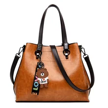 Летняя женская сумка для дам, трапециевидная сумка с медвежонком, с карманом для телефона, на молнии, женские сумки, знаменитые кожаные женские сумки через плечо