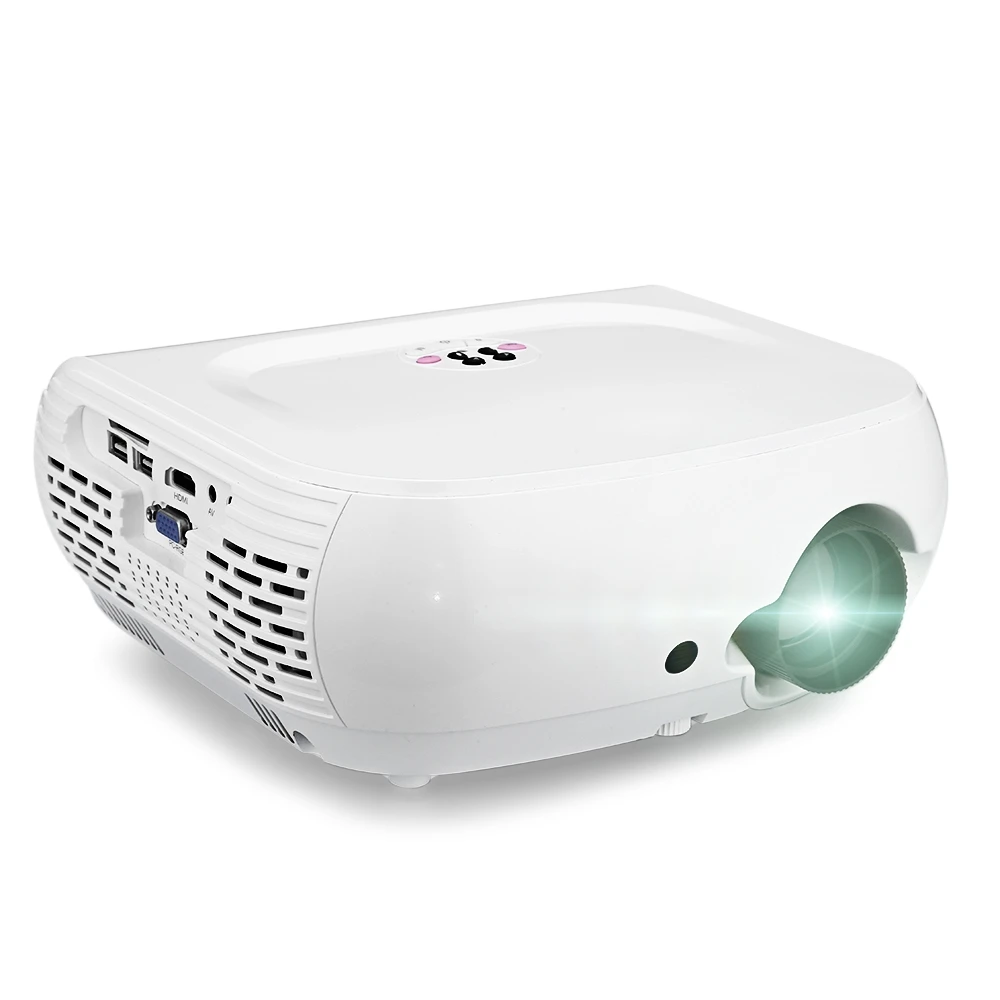 Exquizon w1 led projector Multimedia 2800 lumen 19201080 for home theater projector with HDMI Support 1080P DVD PC Tablet phone (1)