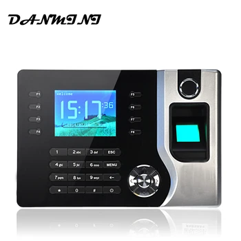 

DANMINI AC071 Biometric Fingerprint Time Clock Payroll Recorder Attendance Digital Electronic Reader Machine Office Support ID
