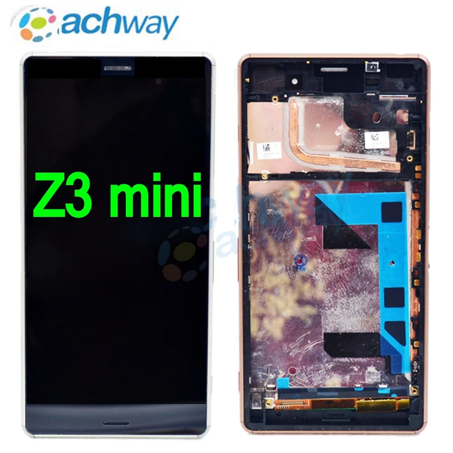 

100% Tested For Sony Xperia Z3 Compact LCD Display Touch Screen Digitizer Assembly For 4.6" Sony Z3 mini D5803 D5833 LCD LCD
