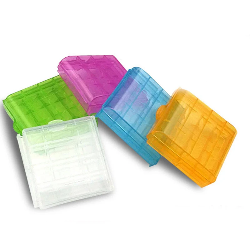 

Organizer Battery Case Holder Storage Box Cover For AA AAA Battery Box Container Bag Case Moisture Proof Box
