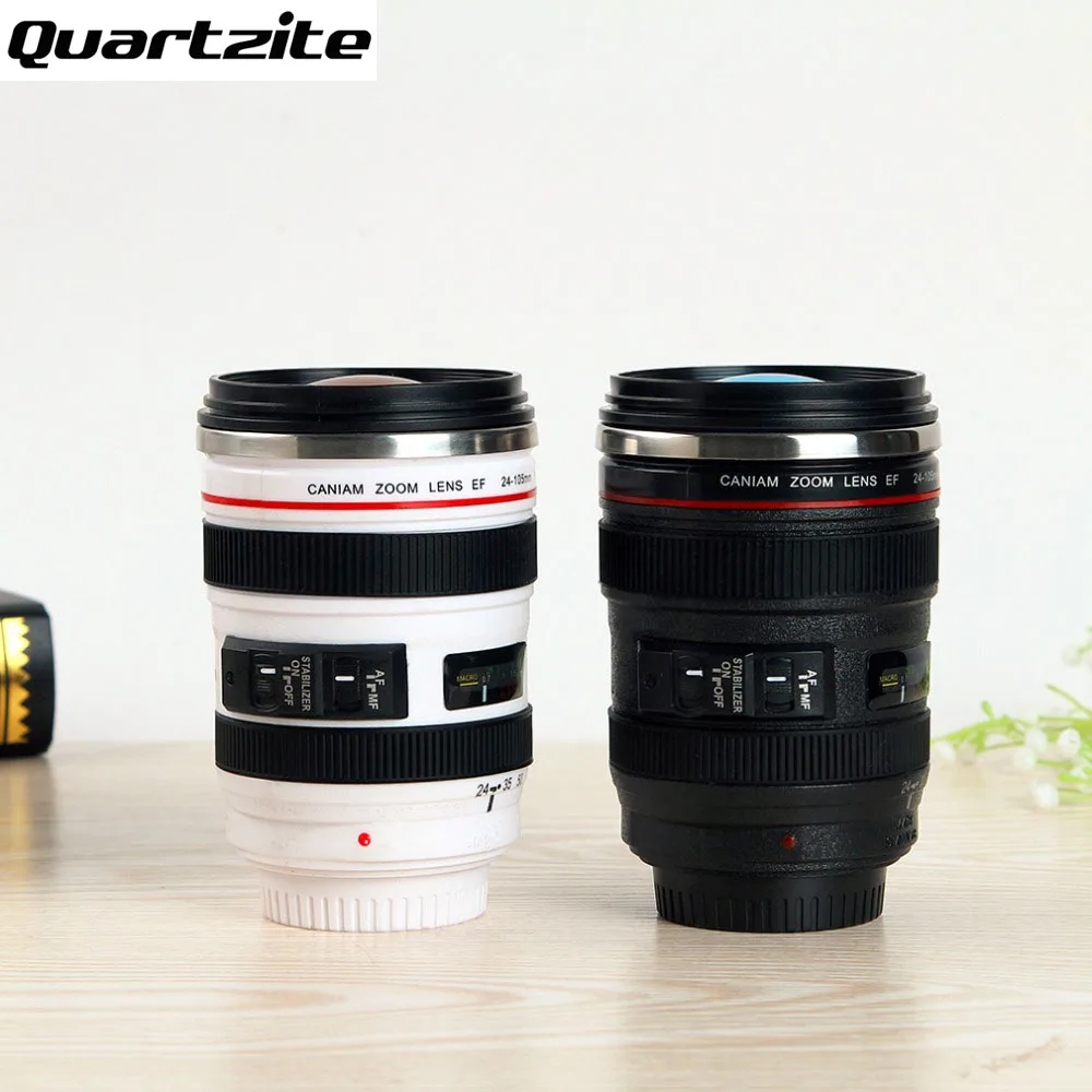 

Multi-functional Camera Camera Lens Shape Cup Coffee Tea Travel Mug Stainless Steel Vacuum Flasks creative gifts