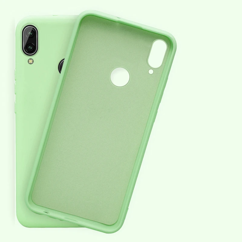Чехол для Xiaomi Redmi Note 7 жидкий Силиконовый ТПУ мягкий чехол Xiomi 7S Note7 чехлы телефонов