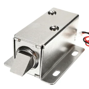 

NEW Safurance 12V DC 1.1A Electric Lock Assembly Solenoid Cabinet Door Drawer Lock Access Control