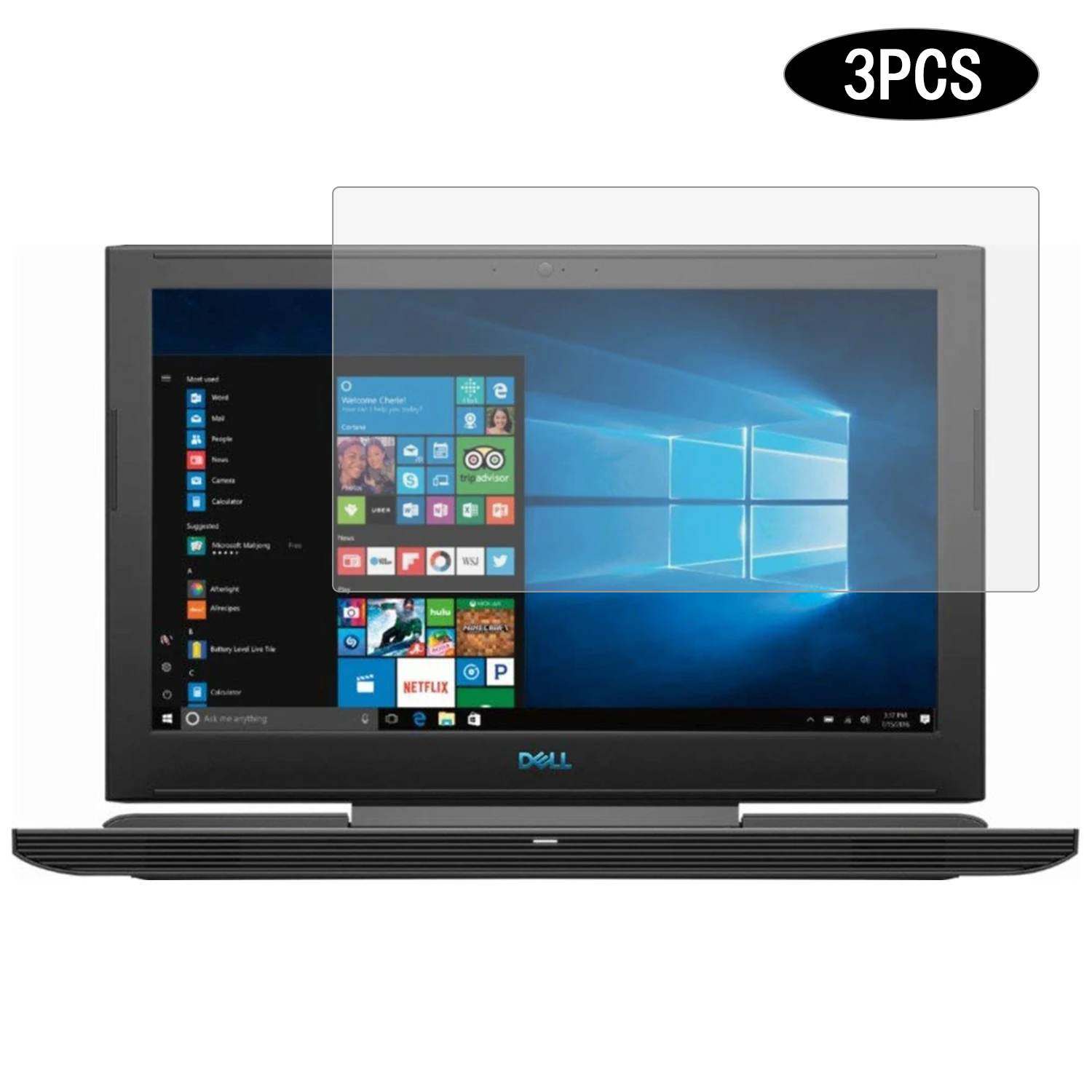 3pcs Universal Matte LCD Guard film Anti Glare Laptop Screen Protector