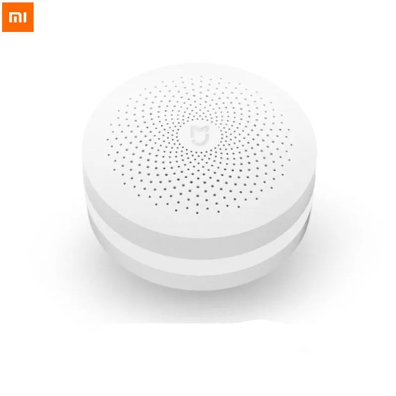 Xiaomi Mijia Многофункциональный шлюз 2 хаб сигнализация интеллектуальная онлайн радио ночной Светильник Bell умный дом концентратор