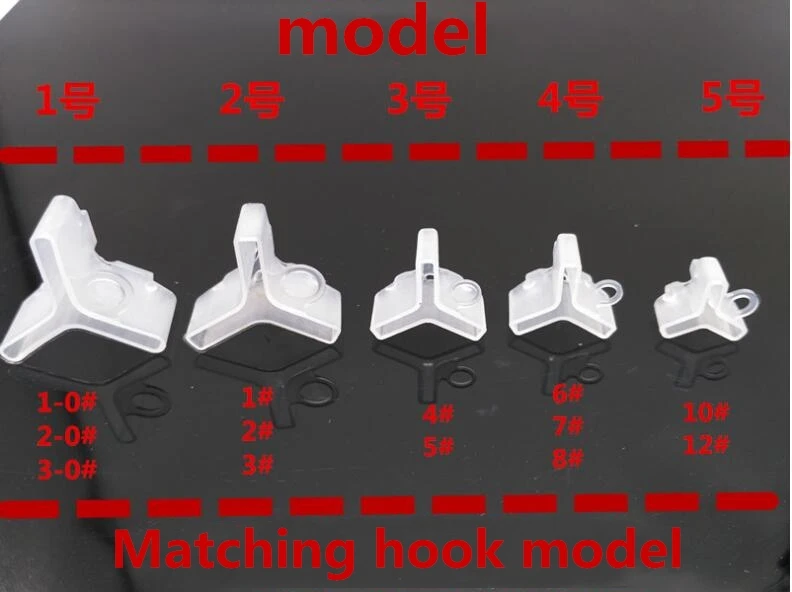 10 шт./компл. прочный белый Пластик рыболовные крючки Чехлы Чехол Головные уборы Шапки Защитная Экипировка защитная пленка Высокое Качество рыболовные принадлежности
