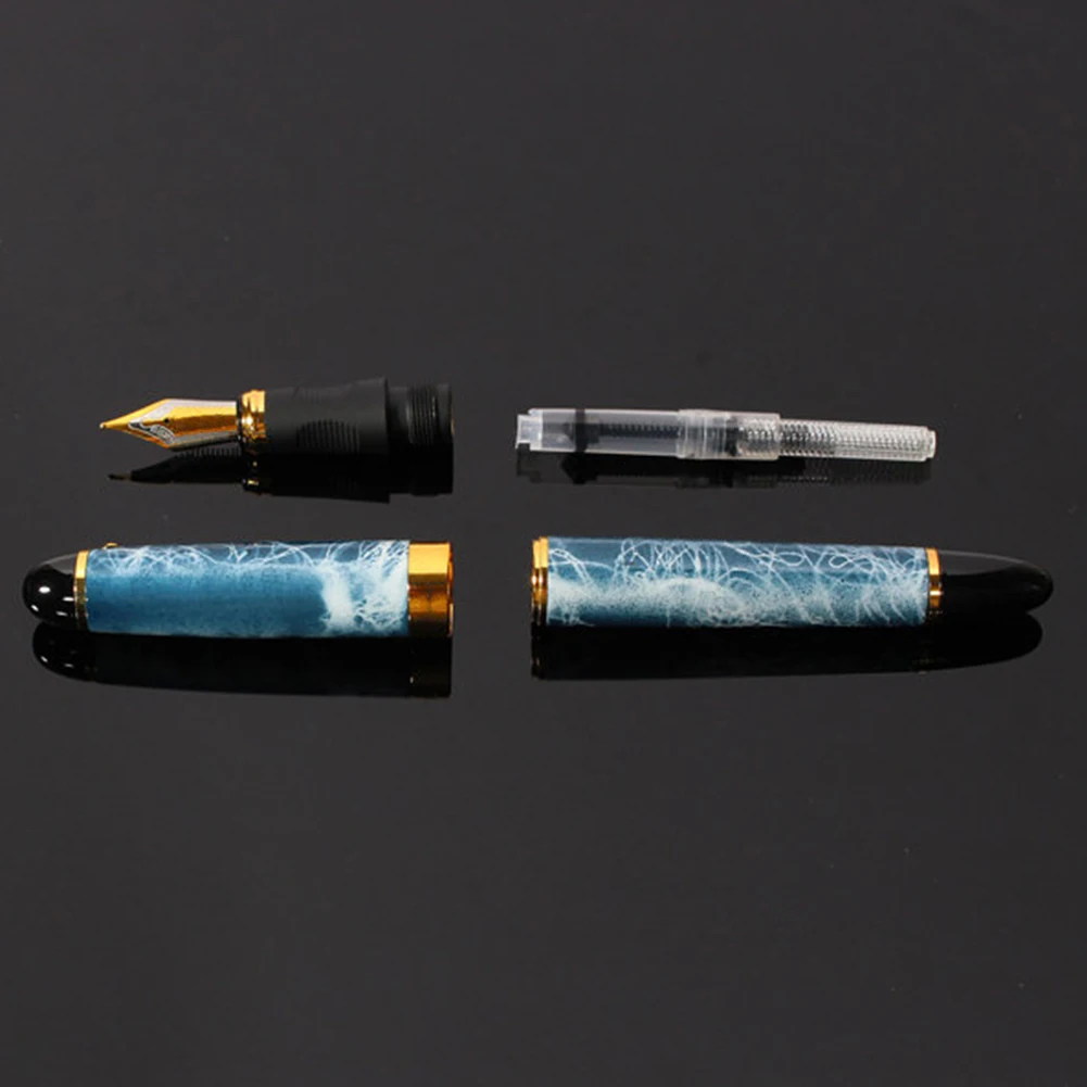 

Office Practise Device Vacuum Filling Non-Slip Writing Home Gifts Ink Stationery Smooth Fountain Pen Fine Nib Study Supplies
