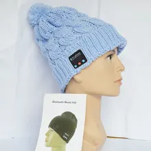 NEW Soft Warm Beanie Bluetooth Music Hat Cap with Stereo Headphone Headset Speaker.
