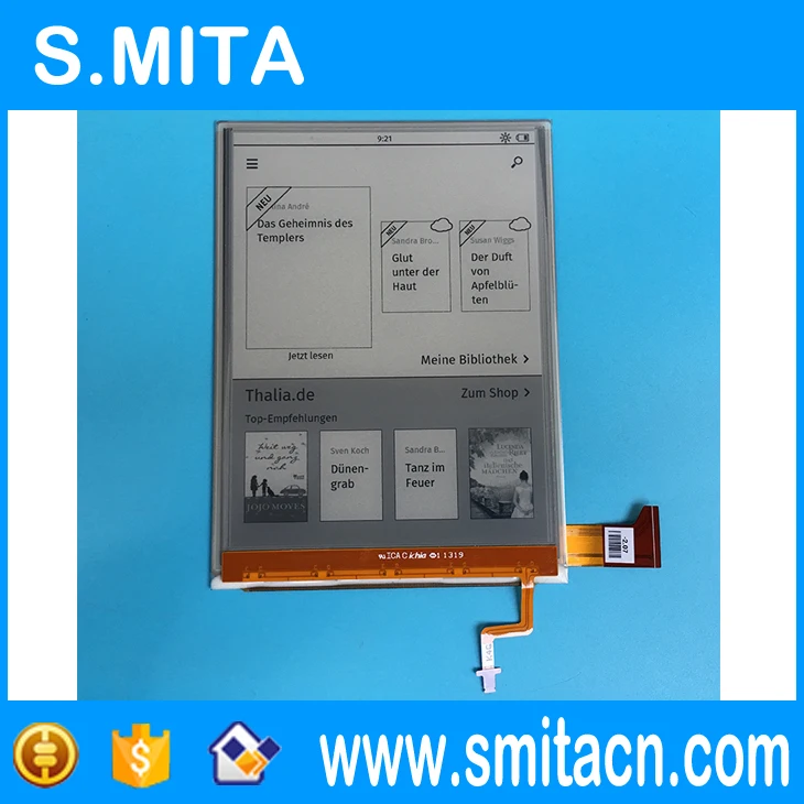 6inch E-Ink Ebook eReader ED060XG1 (LF)C1 T1 H2 768*1024 HD XGA Pearl Screen For Kobo Glo Reader screen 6inch E-Ink Ebook eReader ED060XG1 (LF)C1 T1 H2 768*1024 HD XGA Pearl Screen For Kobo Glo Reader screen