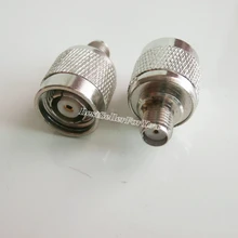 1 шт. RP TNC штекер RPTNC к SMA Гнездовой разъем RF разъем прямой M/F адаптер никель