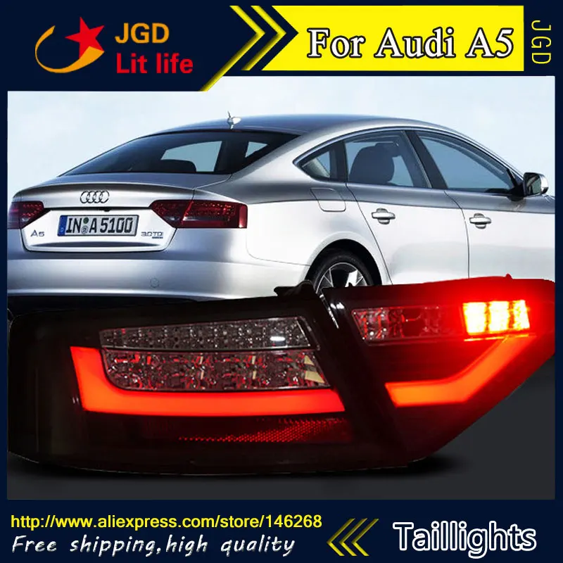 Car Styling tail lights for Audi A5 taillights LED Tail Lamp rear trunk lamp cover drl+signal+brake+reverse