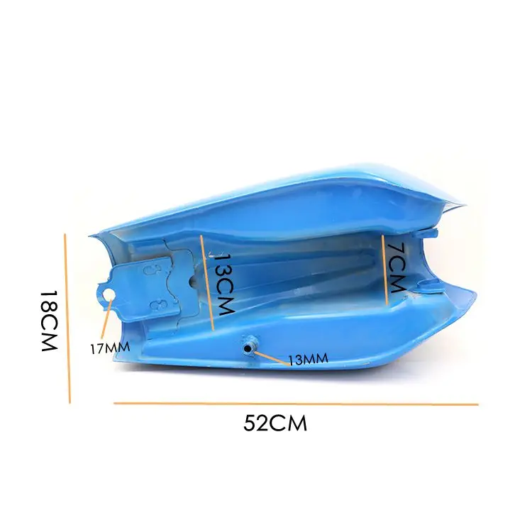 9л 2,4 галл. Мотоцикл Универсальный винтажный топливный Бензобак с краном для Honda CG125 кафе гонщик