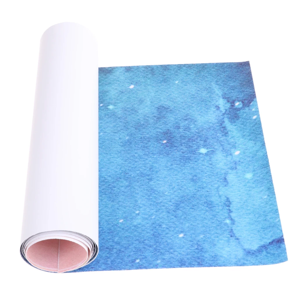 Skateboarding Sandpaper Longboard Skateboard Grip Tape Sheet Sand Paper Deck Protector for Men Women Boys Girls Outdoor 120x25cm