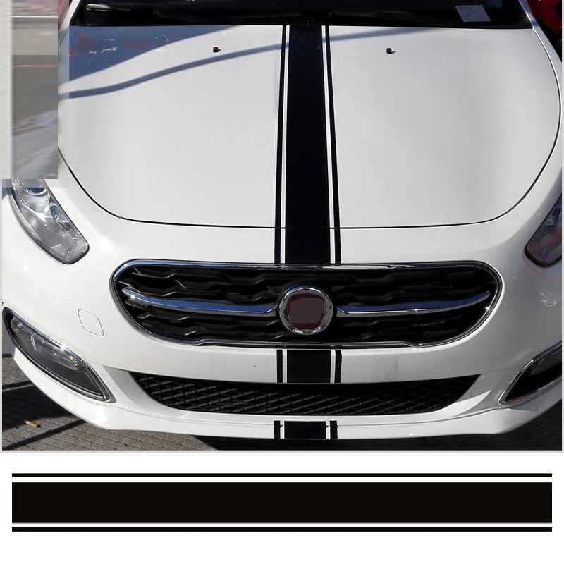

150cm KK car head sticker for Fiat Abarth 500 grande punto bravo doblo panda ducat