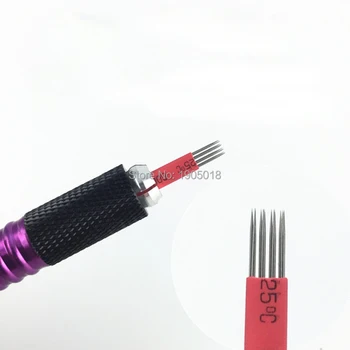 

4X3 Bevel Round tattoo Needles Permanent Makeup Eyebrow Microblading Needle 3D Eyebrow Embroidery Fog Round Needle 500pcs