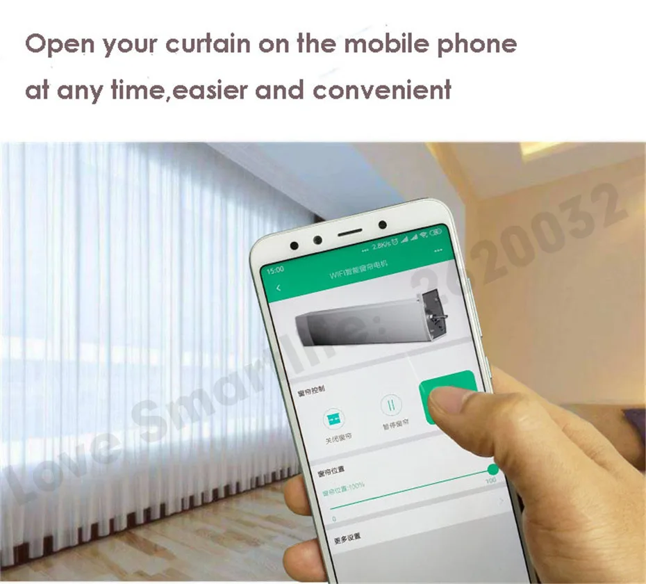 Eruiklink CM82TN умный wifi Пульт дистанционного управления занавеской, mi-Home App/RF433 управление + Голосовое управление через Xiao mi Ai динамик, работа с mi jia