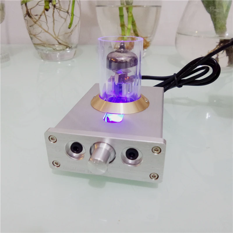 NEW ZHILAI T1 Classic 6N11 Tube HiFi Headphone Amplifiers &amp Music Audio Preamplifier amp With Power Adapter mini amps | Электроника