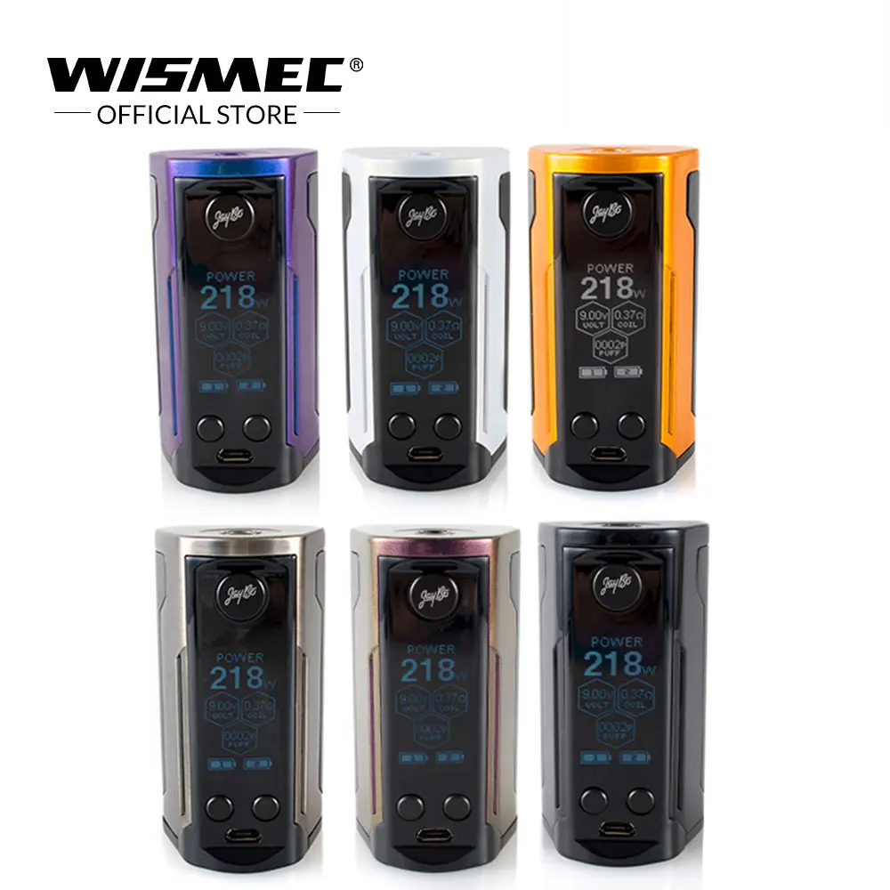 Оригинальный двойной мод Wismec Reuleaux RX GEN3 2 аккумулятора 18650 электронная сигарета