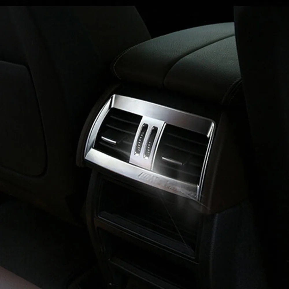 Interior Accessories for BMW X5 X6 armrest rear back seats pessager air conditioning vent outlet