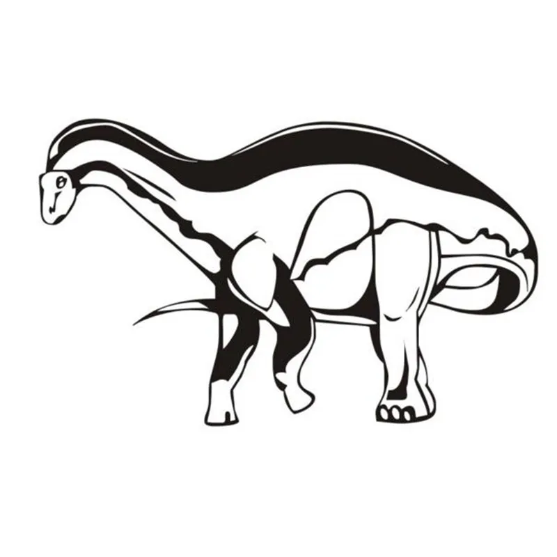 Съемная Настенная Наклейка Brachiosaurus для детской комнаты виниловая настенная