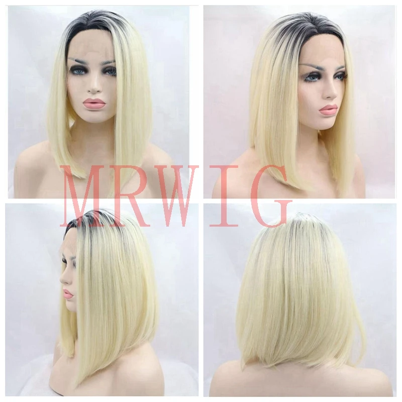 blonde #613 bob hair wig
