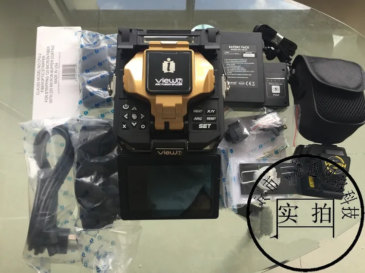 

DHL Free shipping Original INNO View7 View 7 V7 Fiber Optical Fusion Splicing Machine English version