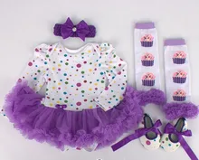 New Shivering robes, Cupcake robes, Tutu robe, 4 pcs/set robe + chaussures + chaussettes + bande de cheveux