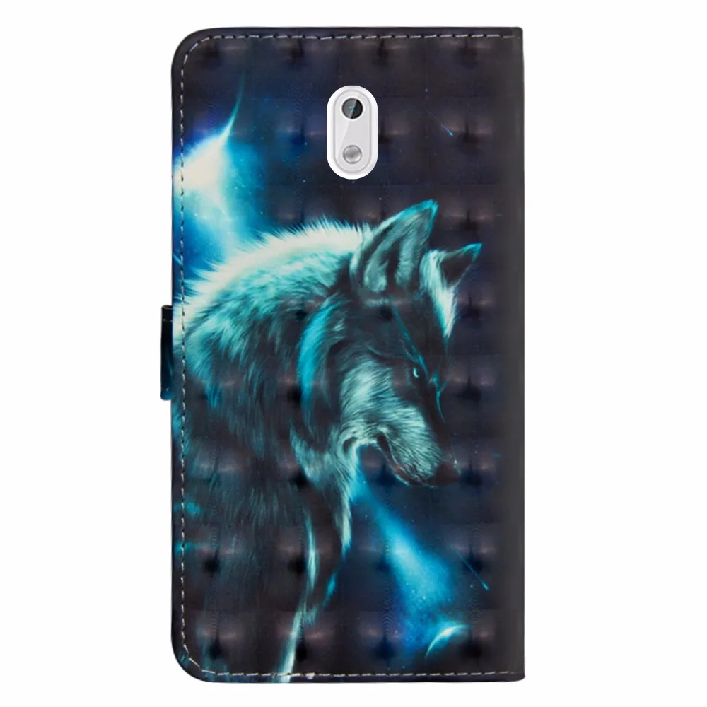 Для Nokia 3 чехол 5,0 дюймов 3D Рисунок флип чехол для Nokia 3 Чехол Nokia3 чехол PU кошелек кожаный чехол защитный чехол задняя Сумка