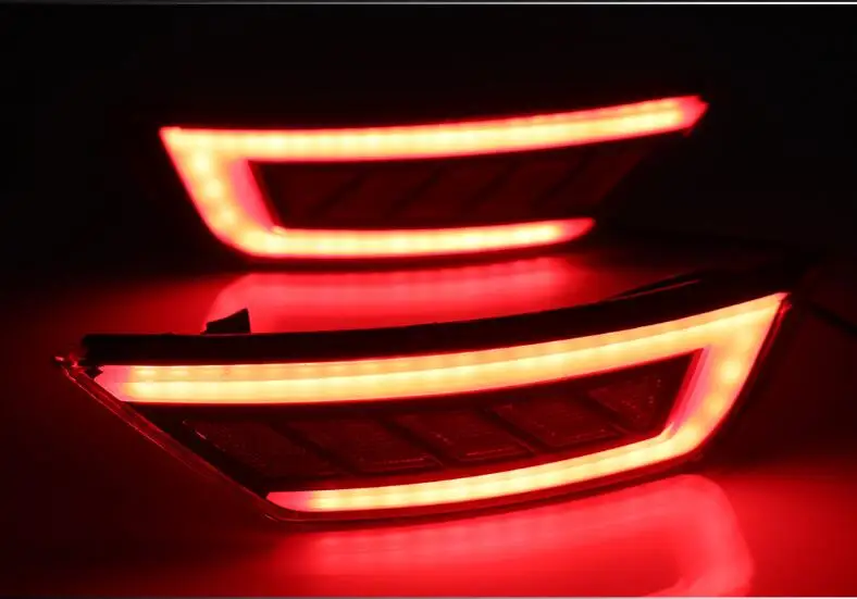 Zlord заднего бампера сигнальная лампочка дальнего света Реверсивный свет для Ford Новый Ecosport 2018