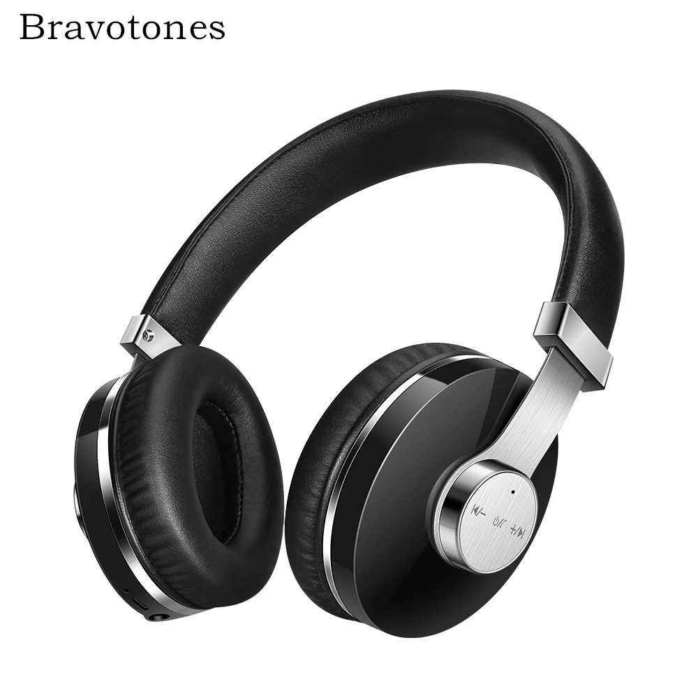 

V4.2 HD Stereo Wireless Headphones HiFi Sports Bluetooth Earphones Anti-sweat Noising Canceling Headset Supporting TF Card