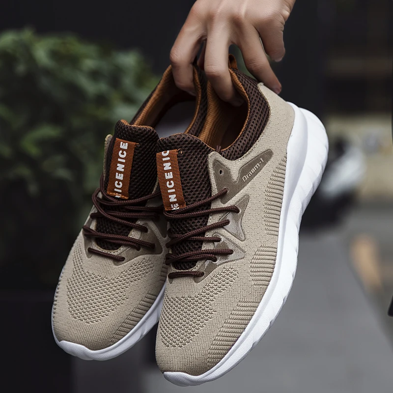 

GUDERIAN New Fashion Men Vulcanize Shoes Breathable Light Sneakers Men Shoes Trainers Casual Shoes For Men Zapatos De Hombre