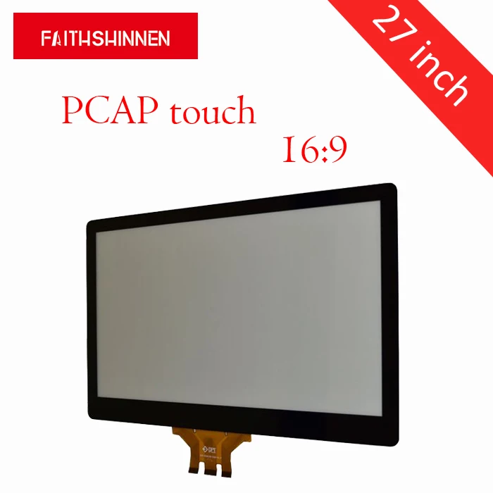 27 дюймов 16:9 Smart Touch фольга проекционный емкостный сенсорный экран, выдающаяся прозрачность