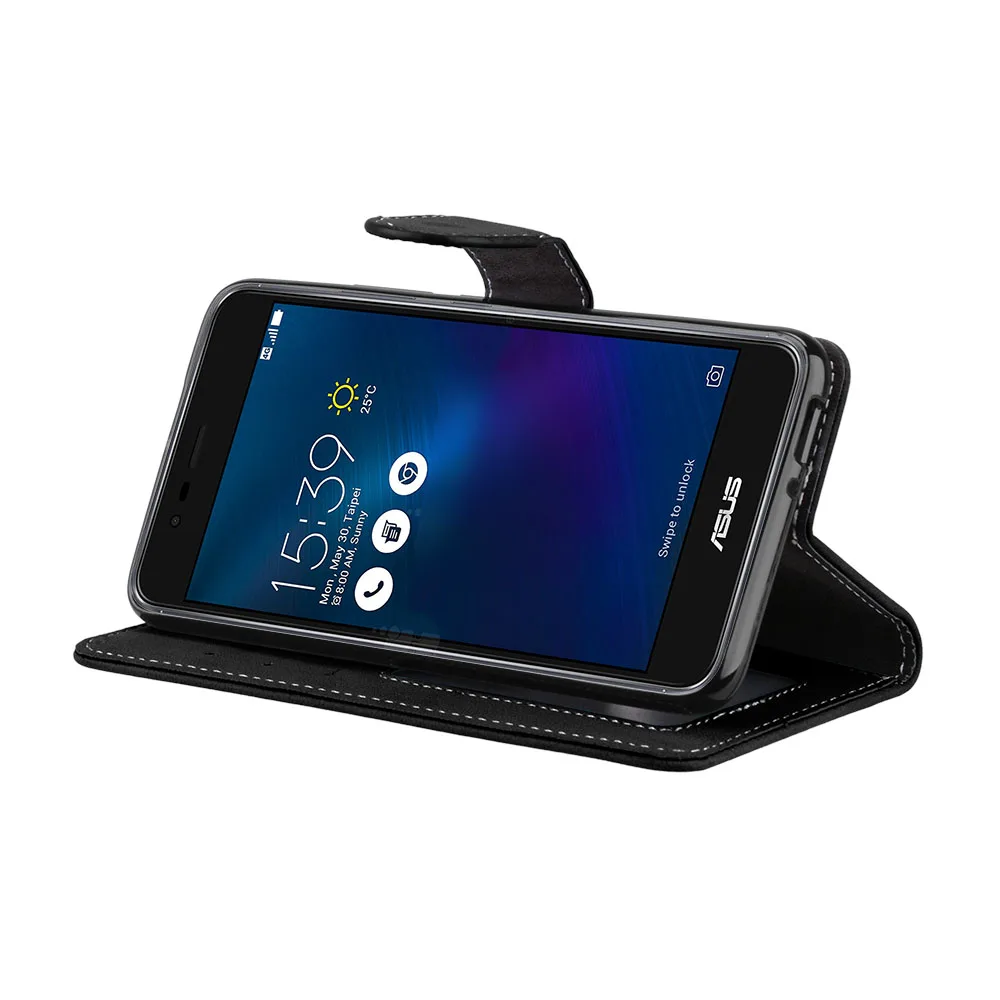 Чехол книжка кожаный для Asus ZenFone 3 Max ZC520TL X008D|case for asus zenfone|leather casewallet case |