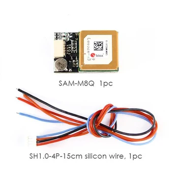 

1PC Mateksys SMA-M8Q GPS Module Charger Support INAV/Betaflight/Ardupilot SH1.0-4P 15cm Silicon Wire for RC FPV Aircraft