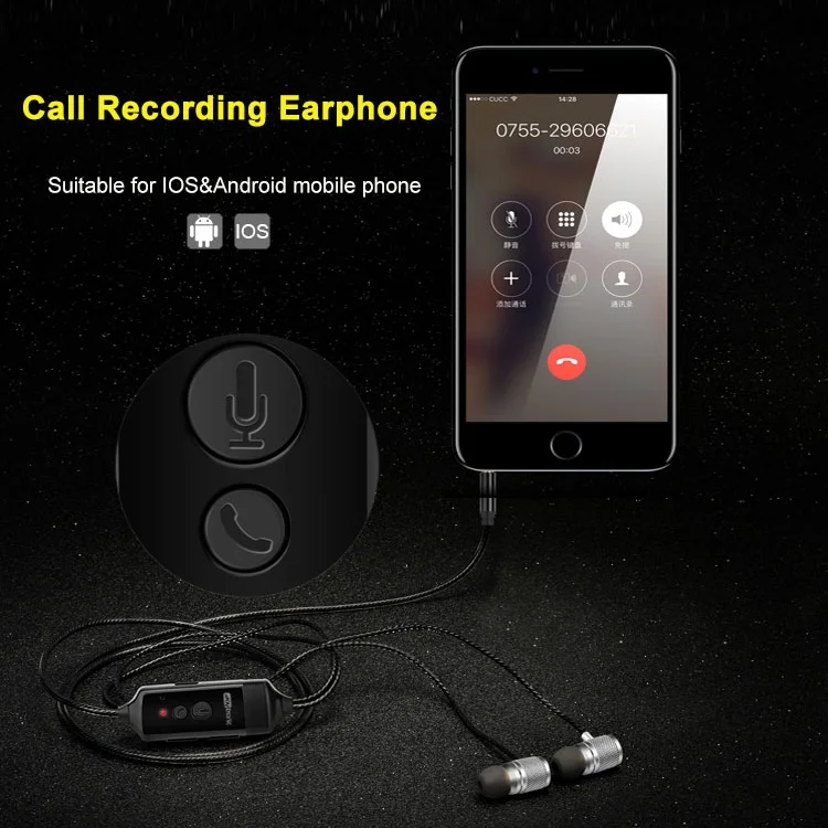 call recording Earphone (1)